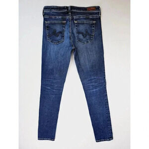 Adriano Goldschmied Size 28X28 Women's The Middi Ankle Legging Blue Denim Jeans